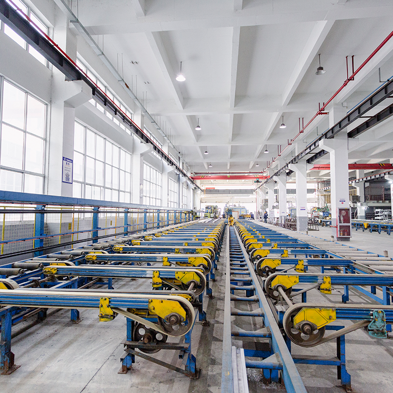 Taller de extrusión - Prensa de cama fría 1450T